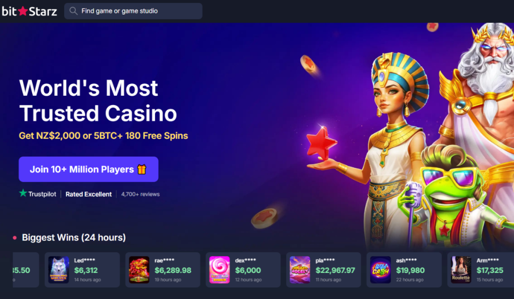 {Image of top online casinos for NZ players/Visual representing the best New Zealand pokies sites/Graphic showing premier real-money gambling platforms in NZ}